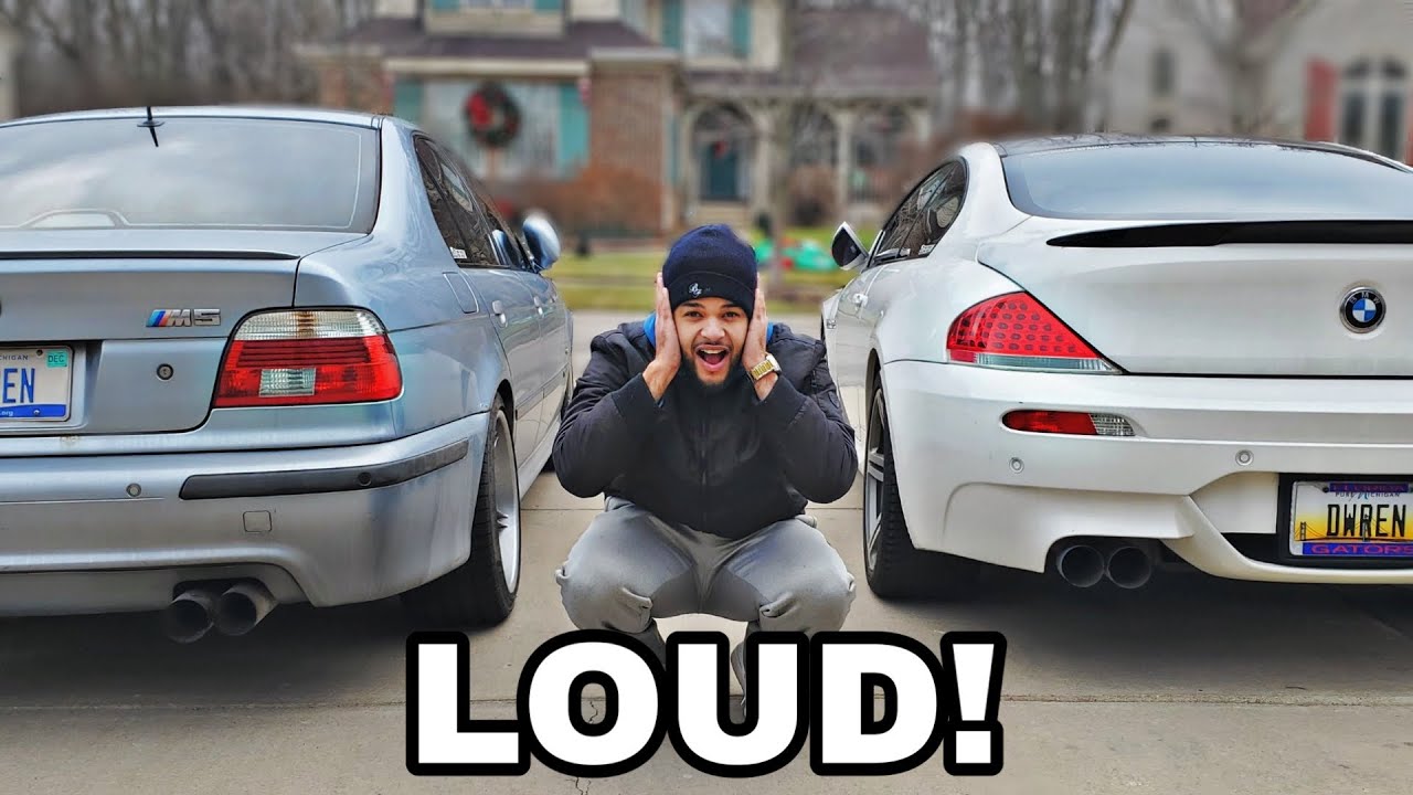 BMW M5 AND M6 TERRORIZE PUBLIC STREETS! *V10*