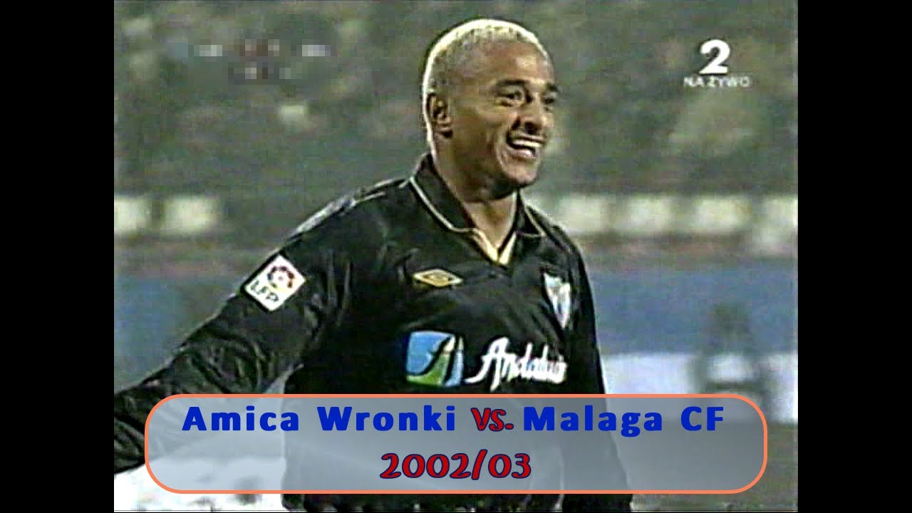 Amica Wronki - Malaga CF 1:2 (puchar UEFA 2002/03)