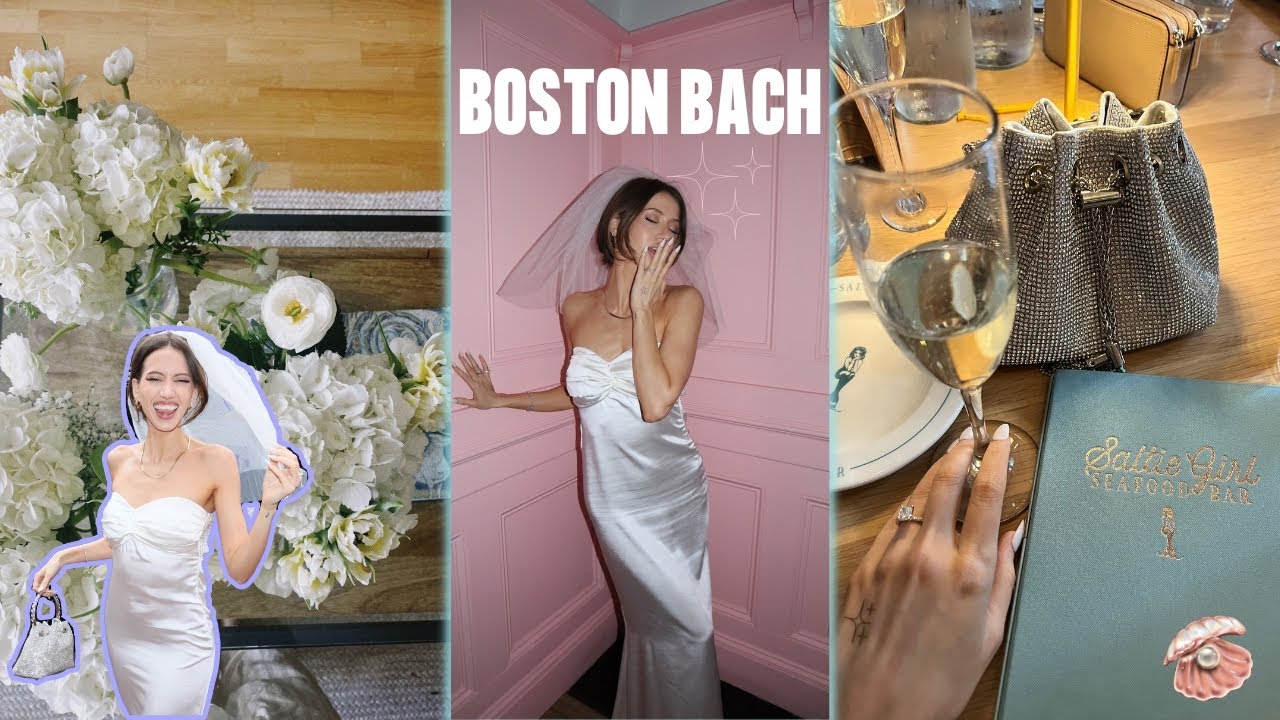 my ✨extravagant✨ boston bachelorette vlog