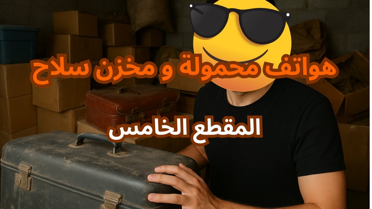 مخزن كامل بأغراض و حقائب ناس مجهولة ( المقطع الخامس )