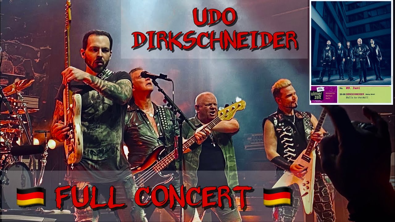 Udo Dirkschneider Live FULL CONCERT Ulm Germany June 9 2025 🇩🇪