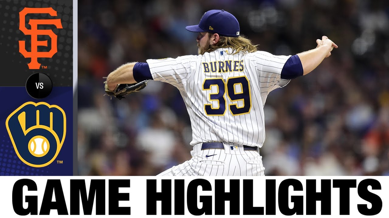 Giants vs. Brewers Game Highlights (8/6/21) | MLB Highlights