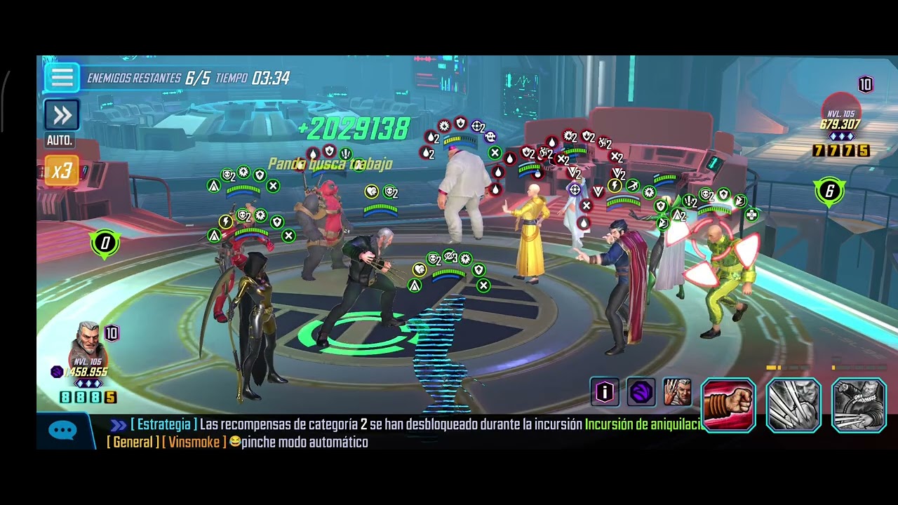 MSF War counter. Sicarios 5.2M vs Astral 7.8M