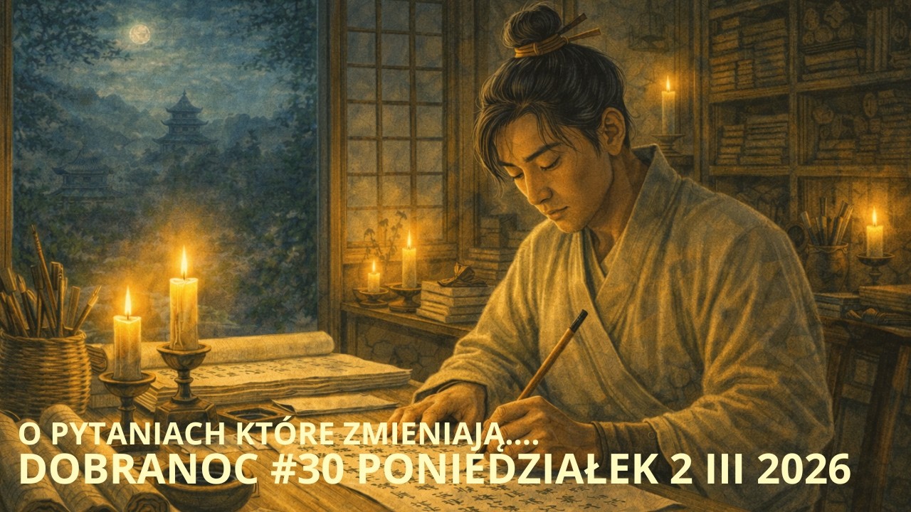 DOBRANOC #30 2 III 2026 - O PYTANIACH KT&Oacute;RE ZMIENIAJĄ....