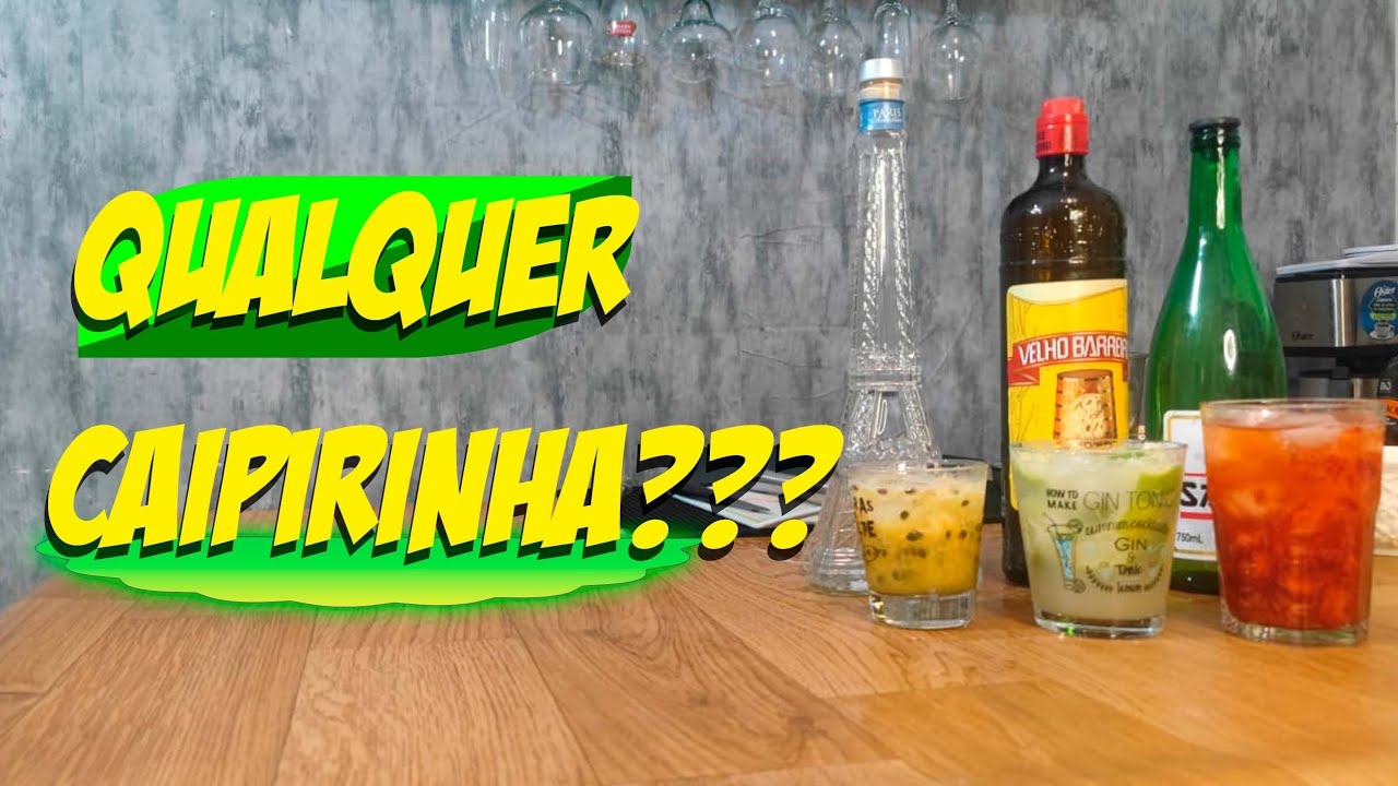 Como fazer Caipirinha com qualquer fruta?!