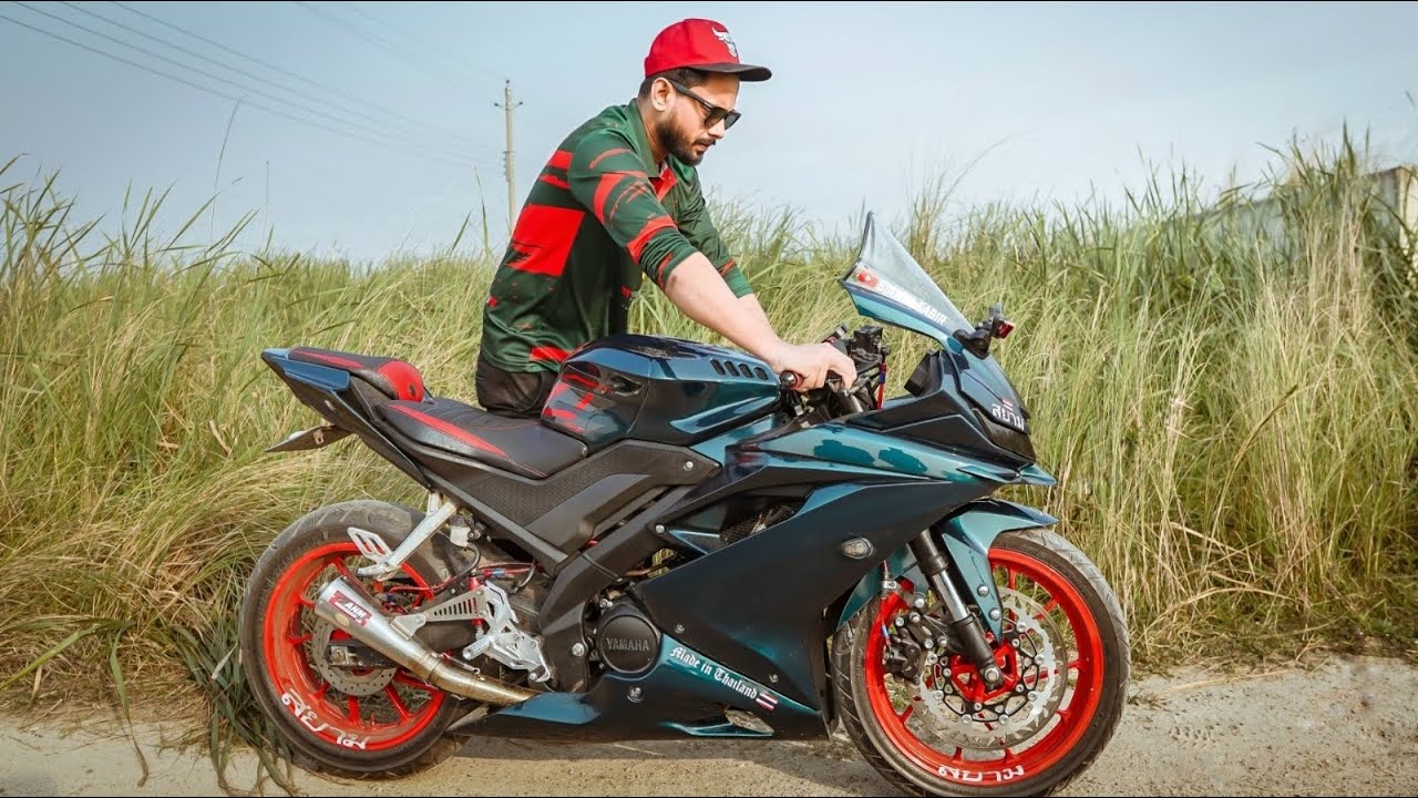 এক লক্ষ টাকার বাইক মোডিফিকেশন || BEST MODIFIED YAMAHA R15 V3 || FULL COST AND DETAILS