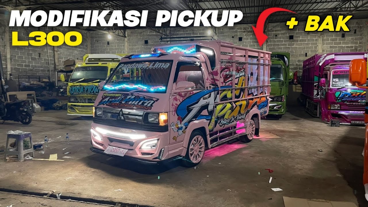 HARGA MODIFIKASI PICK UP L300 + BAK‼️
