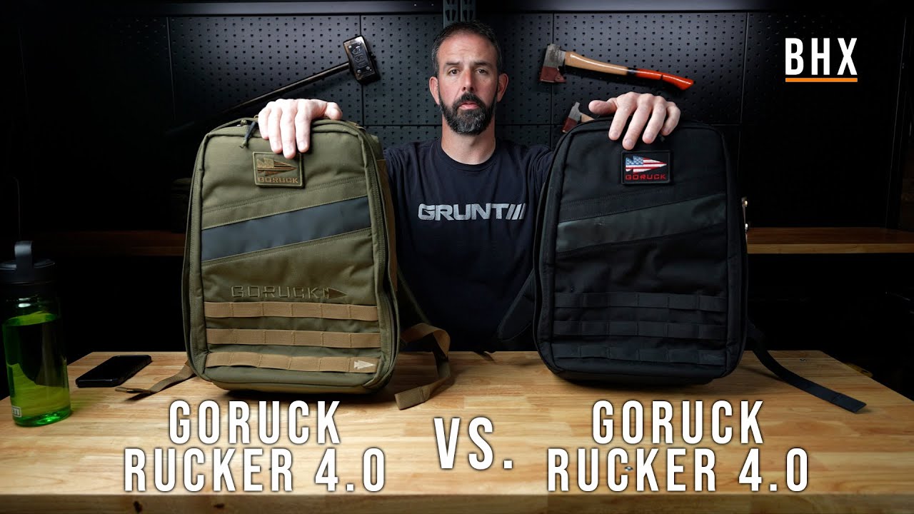 Goruck Rucker 4.0 vs Rucker 4.0 V2