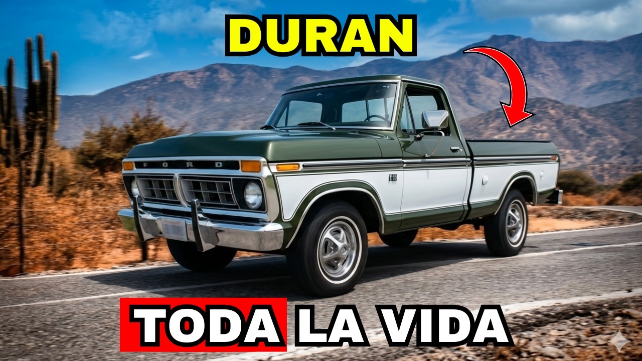 10 Pickups ANTIGUAS que humillan a las nuevas