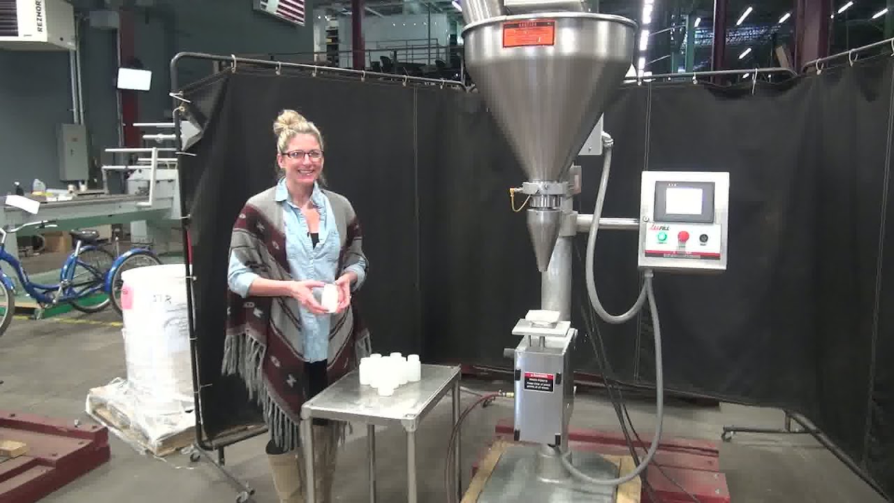 All Fill Filler Powder Auger B600 Demonstration