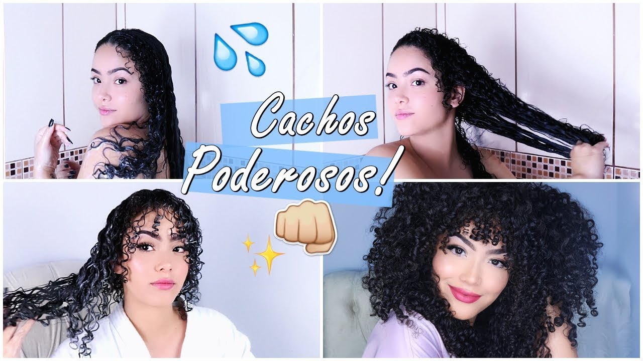 ROTINA DE CUIDADOS PARA TER CACHOS PODEROSOS!!!