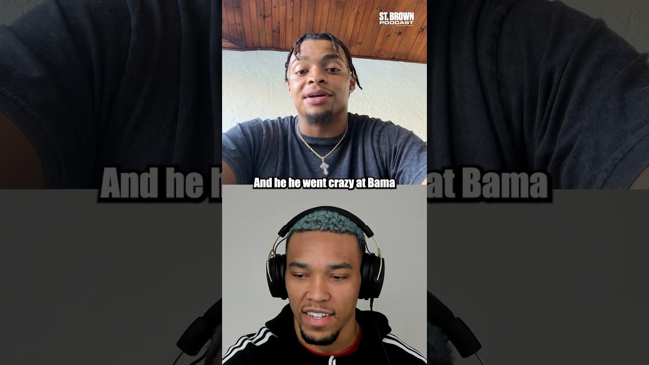 Justin Fields keeps it real on Jameson Williams&rsquo; time at Ohio State 🗣️