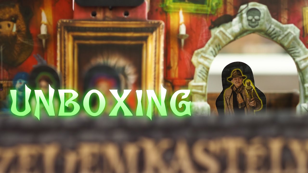 Szellemkastély társasjáték 📦 UNBOXING