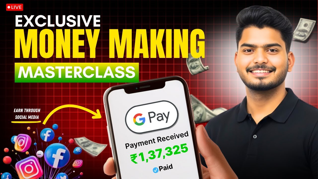 EXCLUSIVE LIVE 🔴 MONEY MAKING MASTER CLASS | EXACT STRATEGIES | LACHHMAN KUMAR