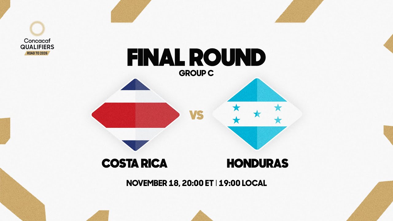 Costa Rica vs Honduras | 2024/25 Concacaf Qualifiers