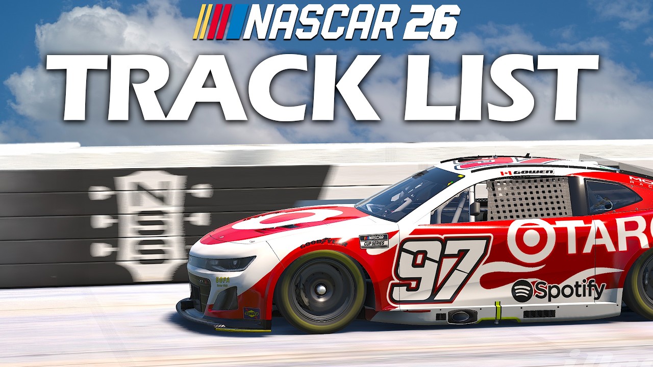 So Let's Talk About The NASCAR 26 Track List...