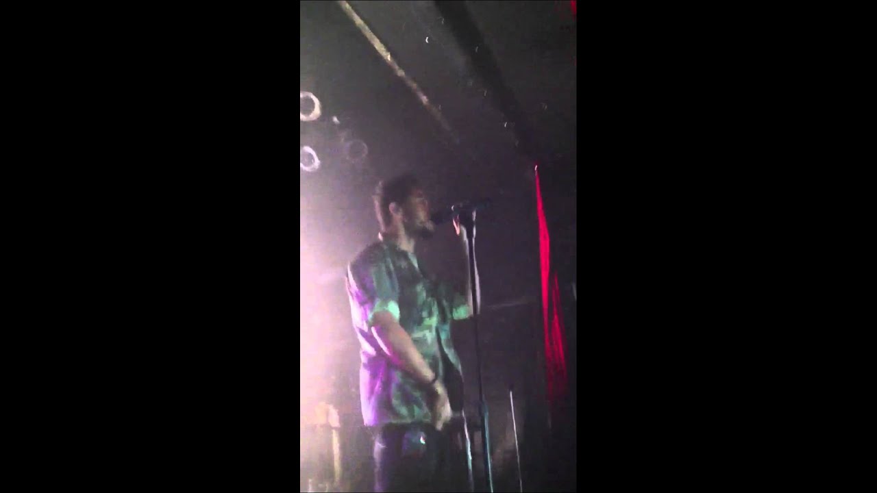 The Weeknd performing 