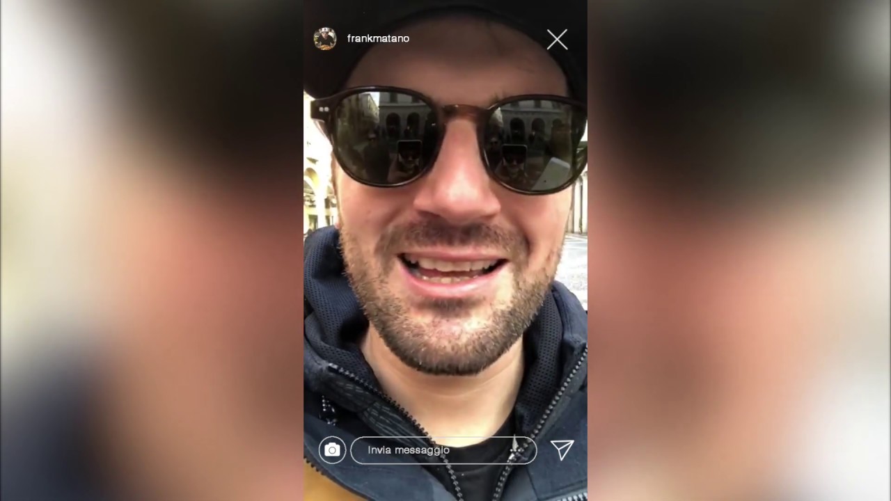 Scherzo di Frank Matano allo chef Cannavacciuolo.