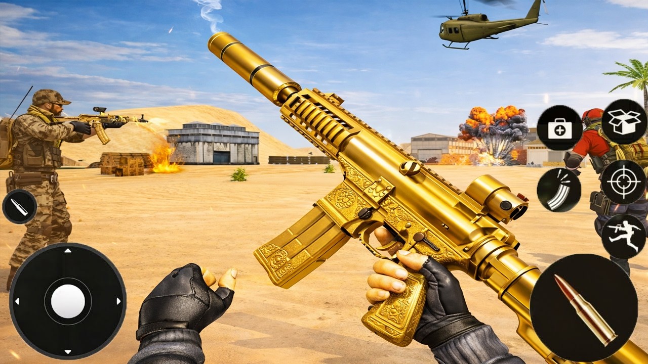 Counter Terrorist Missions of Gun Shooting Game Android Gameplay iOS part 2