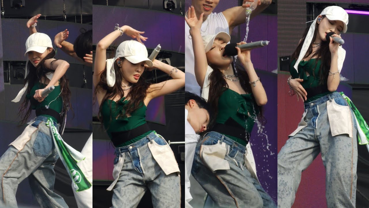 240705 청하 - California Dream & Dream of you & play 일산 워터밤 2024 공연