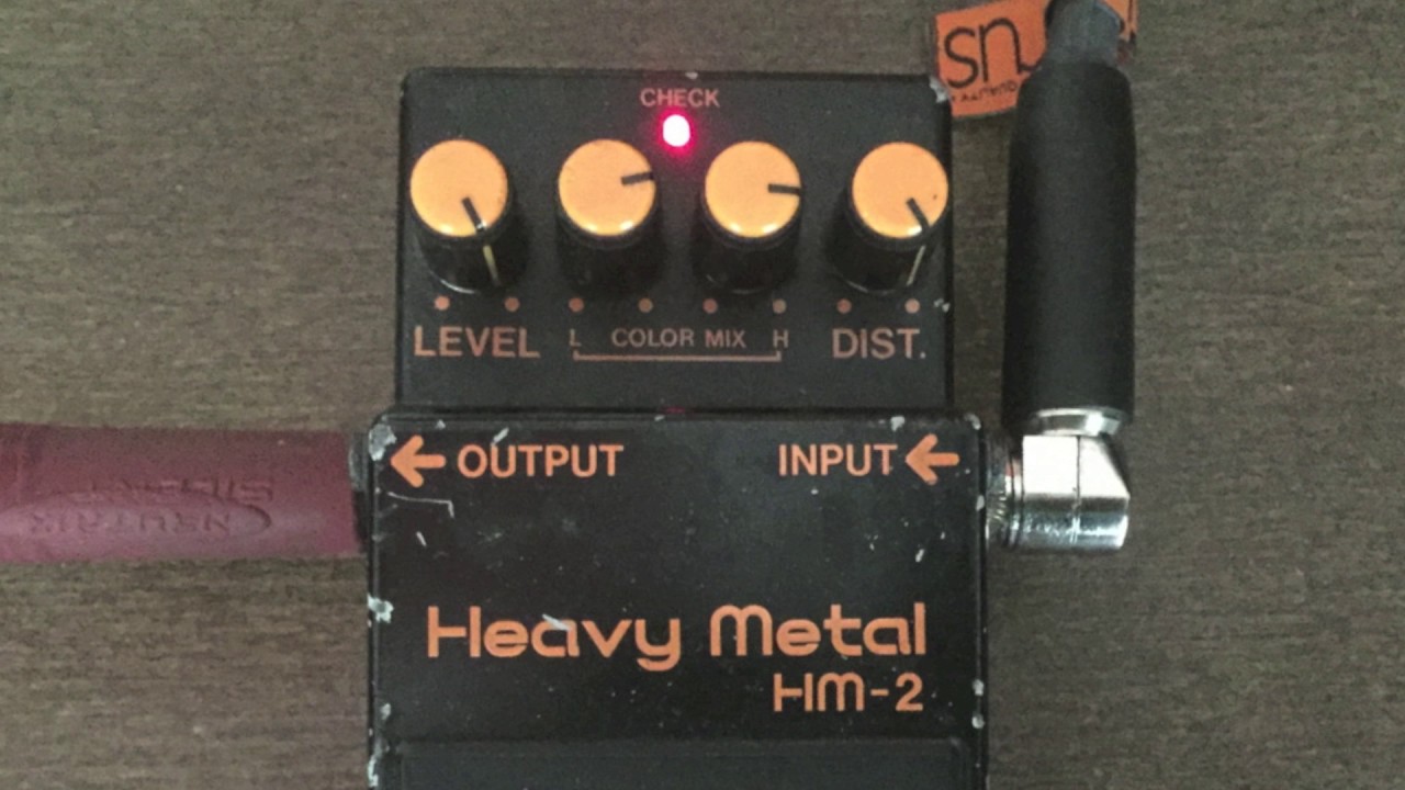 Having fun with the Boss HM-2 (Death Metal)
