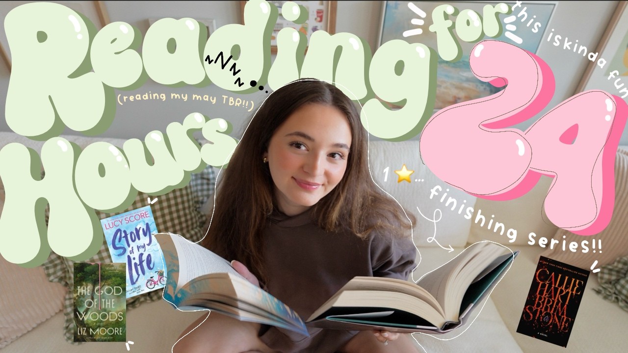 COZY 24 HOUR READATHON ⏰💗📚 how much can i *realistically* read in 24 hours?!