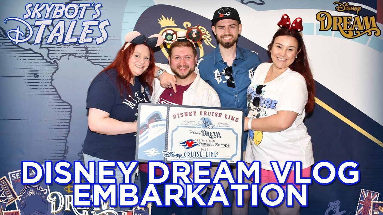 Disney Dream Embarkation Day │ Southampton to La Coruña [Disney Cruise Vlog August 2024] (La Coruna)