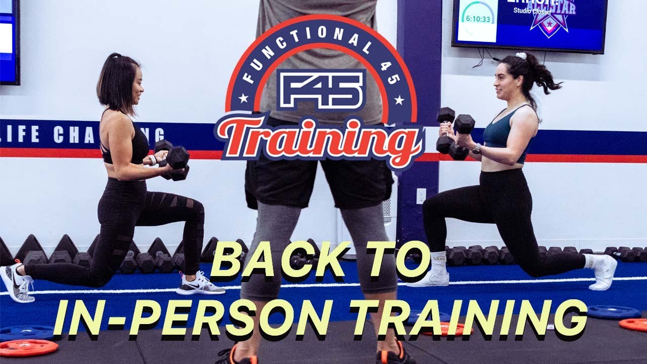 F45 TRAINING/WORKOUT VLOG - San Bruno, California