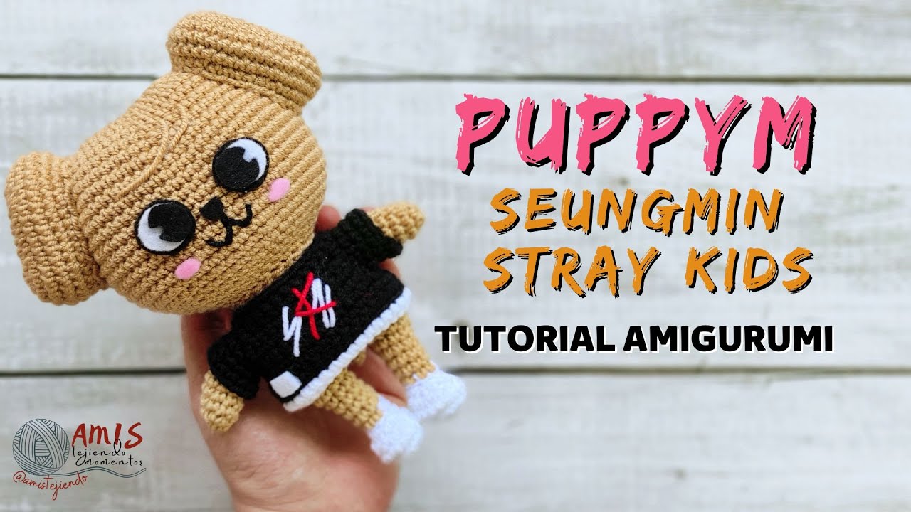 PuppyM SKZOO Amigurumi Tutorial | Seungmin | Amis Tejiendo Momentos ENG/SPA Subs
