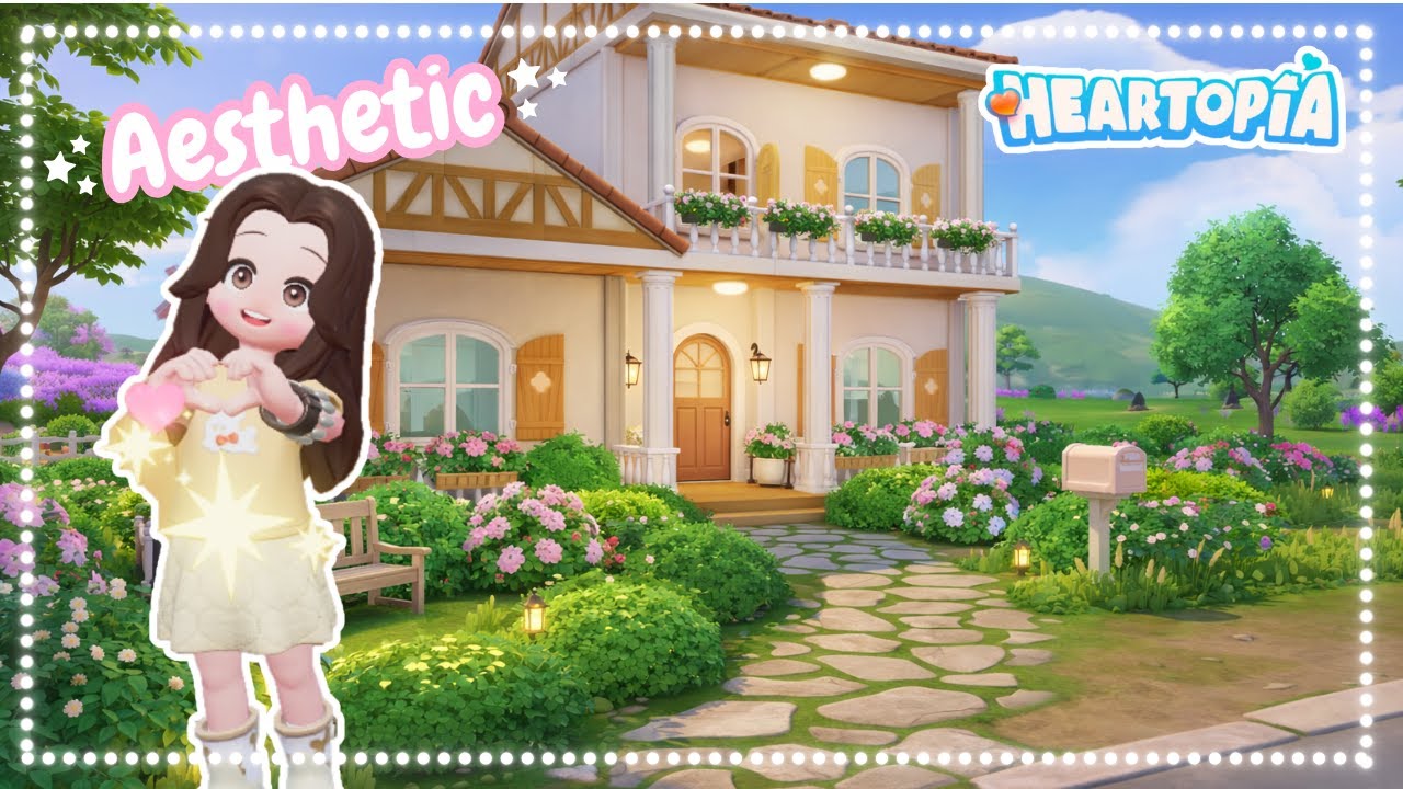 🌷🌸 Cómo construir CASA AESTHETIC 💕🌷 Heartopia