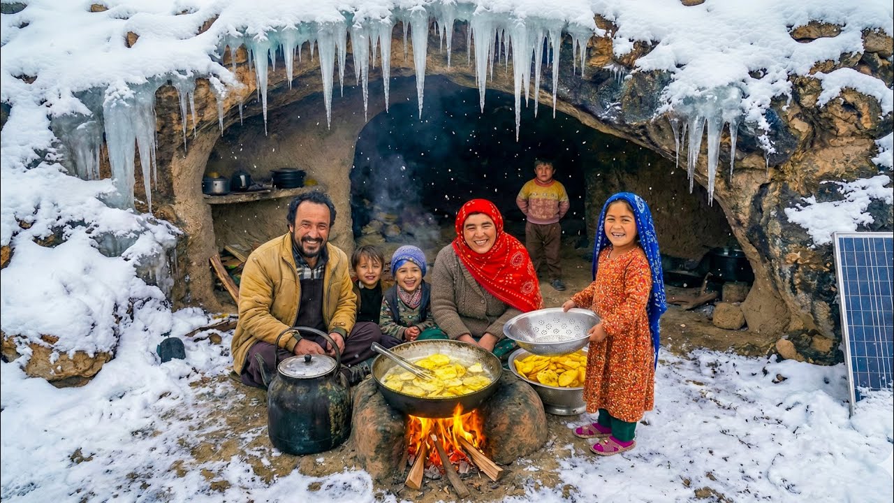 The Last Cave Family of Afghanistan – Secrets of Surviving Deadly Winter Mountains