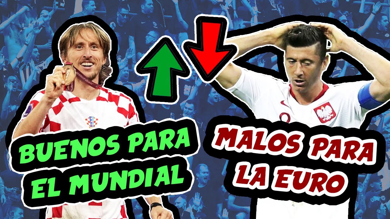 Equipos que les va mejor en el MUNDIAL que en la EUROCOPA
