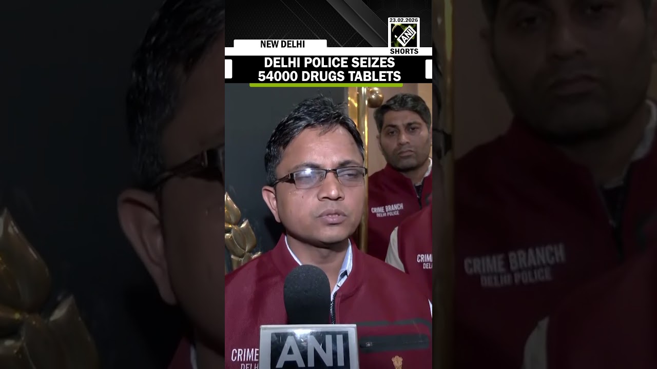 Delhi Crime Branch arrested two people with 54,000 tablets in drugs racket case