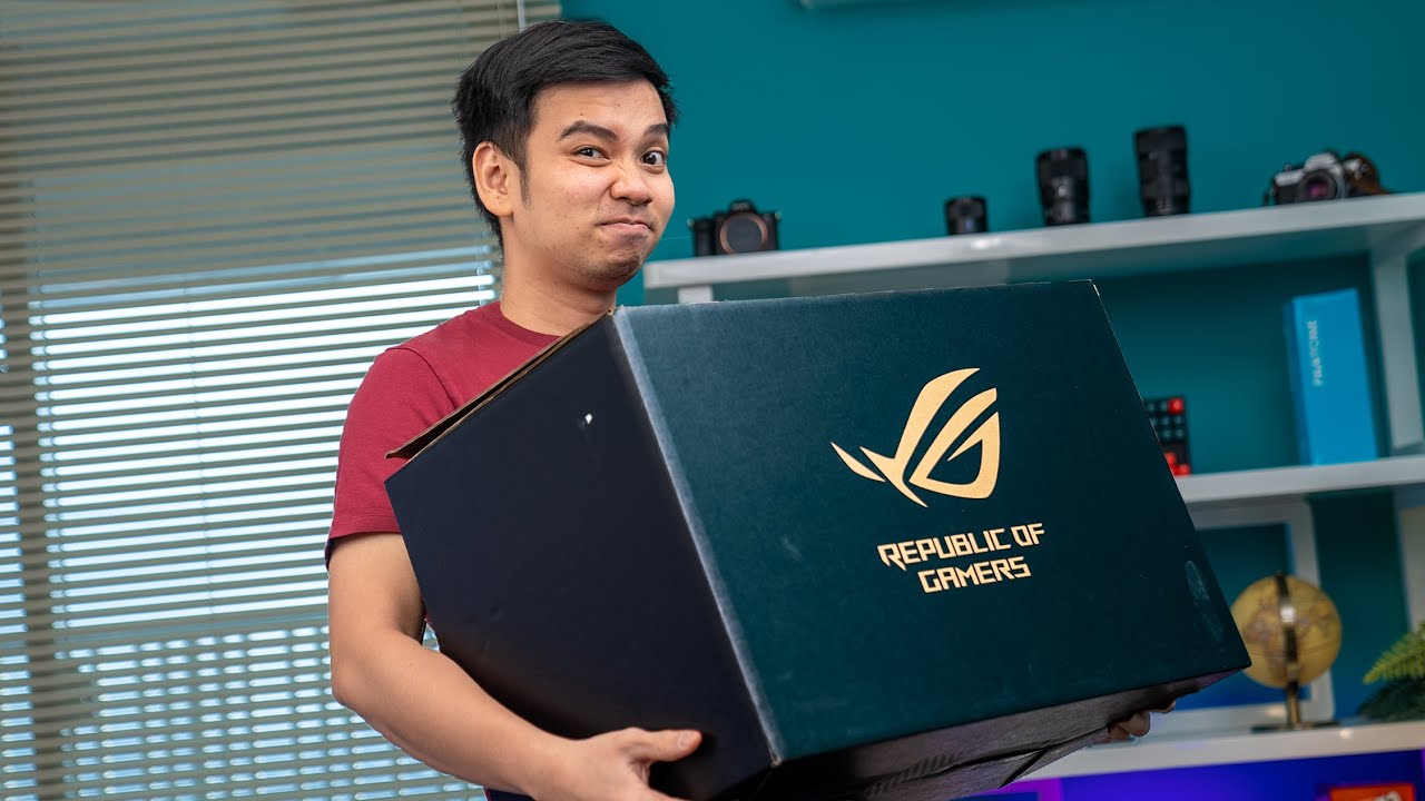 UNBOXING PAKET LAPTOP RoG 60 JUTA DARI ASUS!