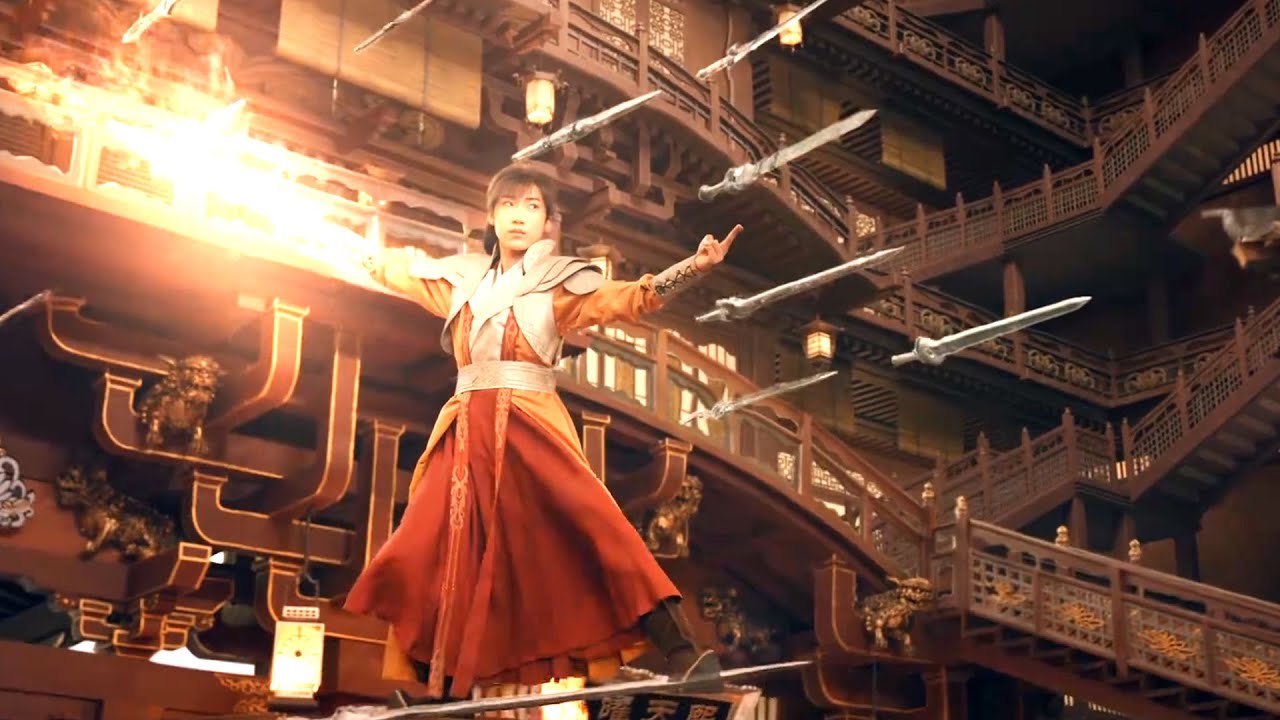 爆燃武俠片！天才少年對戰天下第一，巔峰之戰竟改寫武林格局！#chinesedrama #武侠 #movie #功夫 #动作 #kungfu