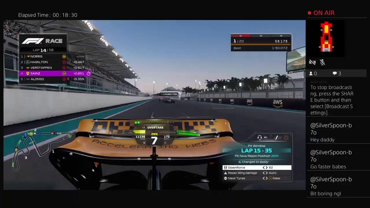 Playing F1 23
