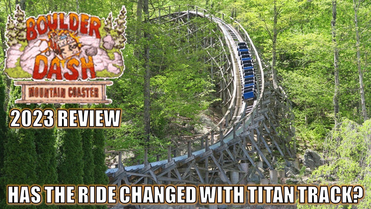 Boulder Dash Titan Track Review | How did Lake Compounce's Famous Wood Coaster Change in 2023?