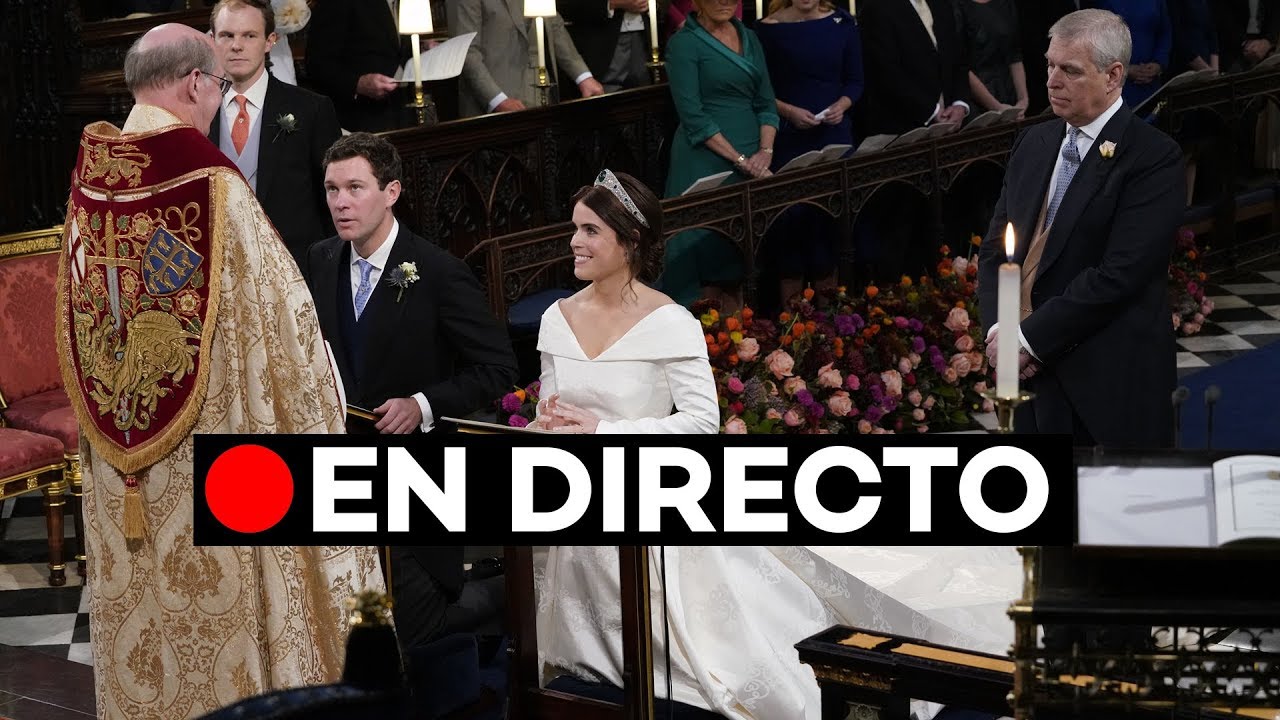 EN DIRECTO: Boda real en Windsor entre Eugenie y Jack Brooksbank