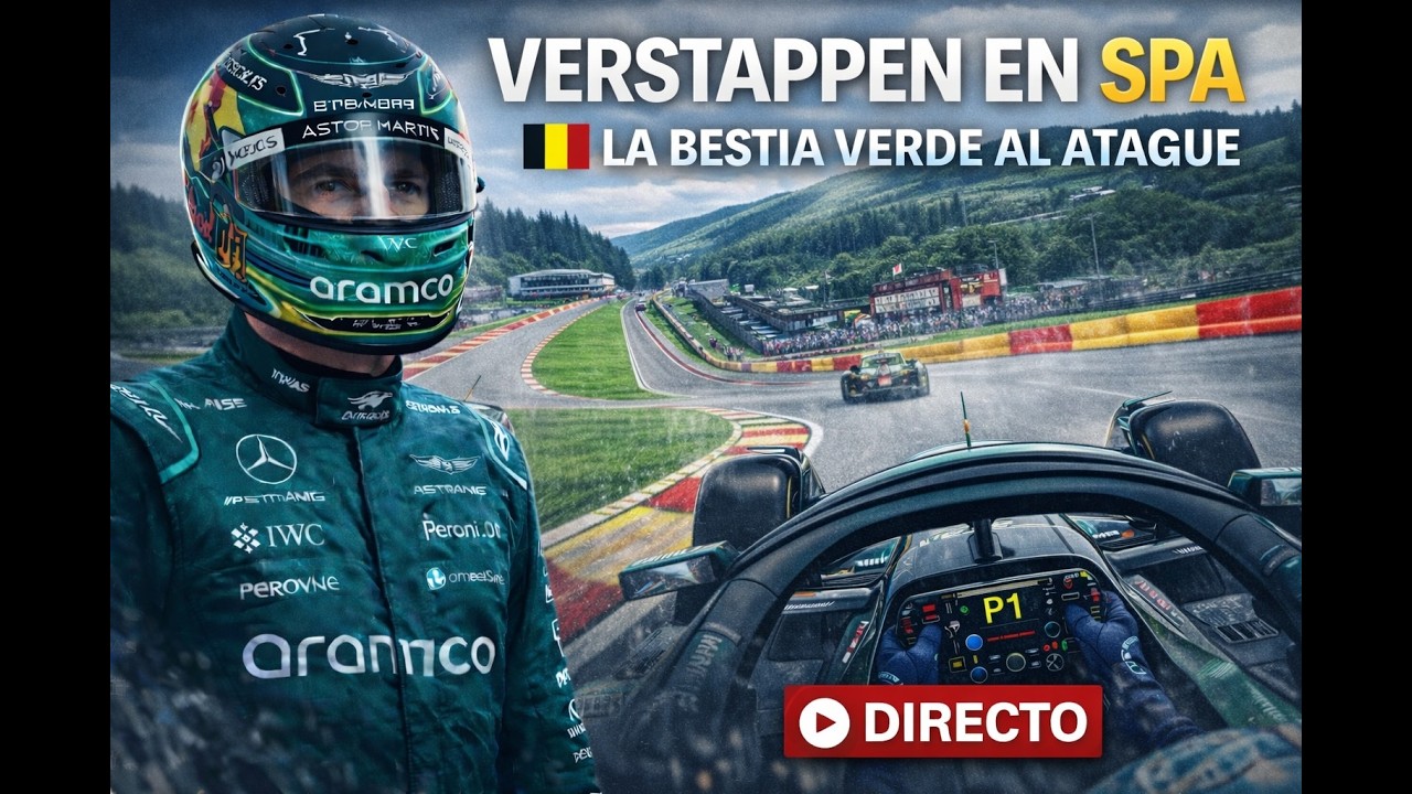 SPA al límite con Verstappen | Onboard POV en F125 en VR