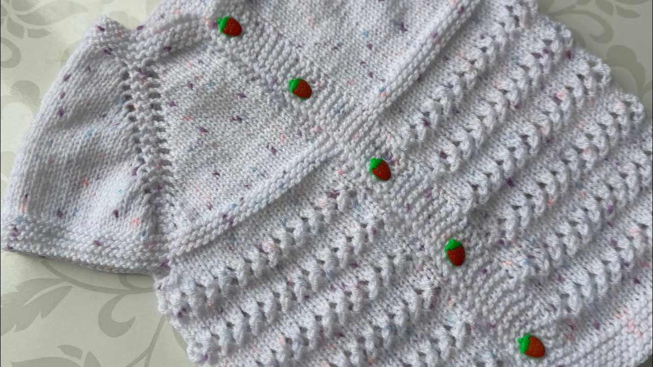 HARİKA BEBEK YELEK MODELİ BİR YUMAKTAN ÖR GİYDİR 