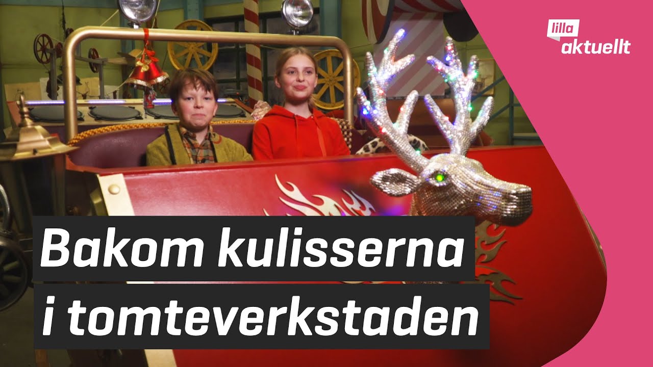 MER panik i Tomteverkstan!  | Lilla Aktuellt