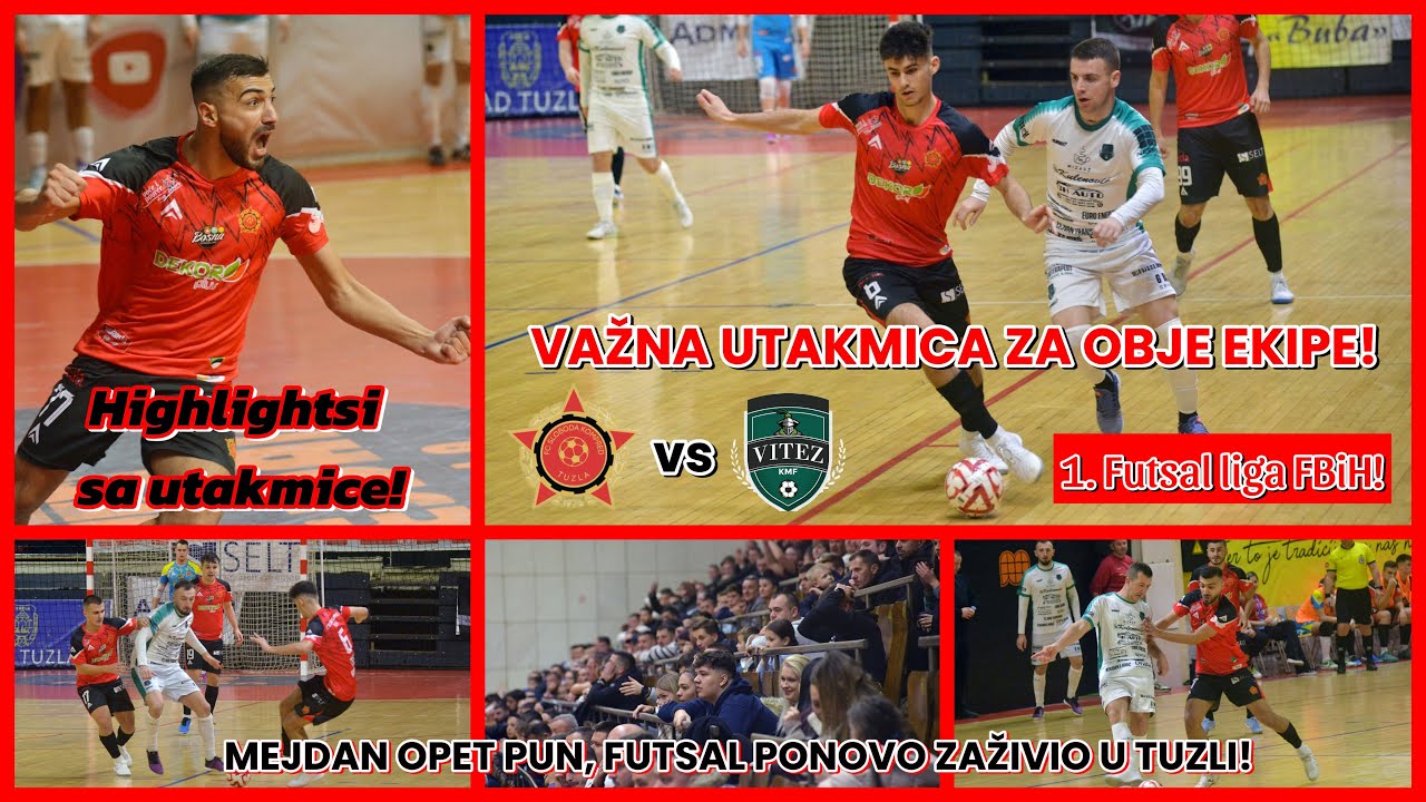 6 GOLOVA ZABIJENO U DOBROJ UTAKMICI U MEJDANU! | FC Sloboda Kompred - KMF Vitez HIGHLIGHTS