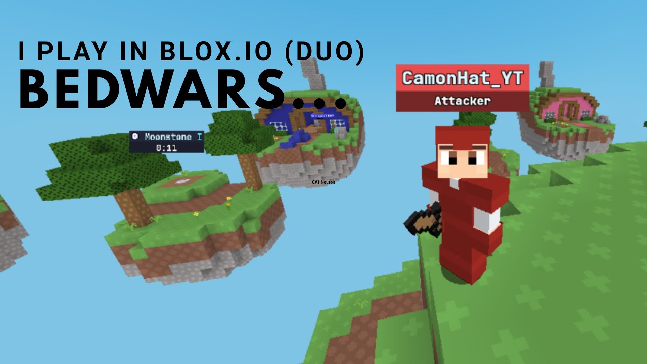 I play in Bedwars in Bloxd.io (Duo).