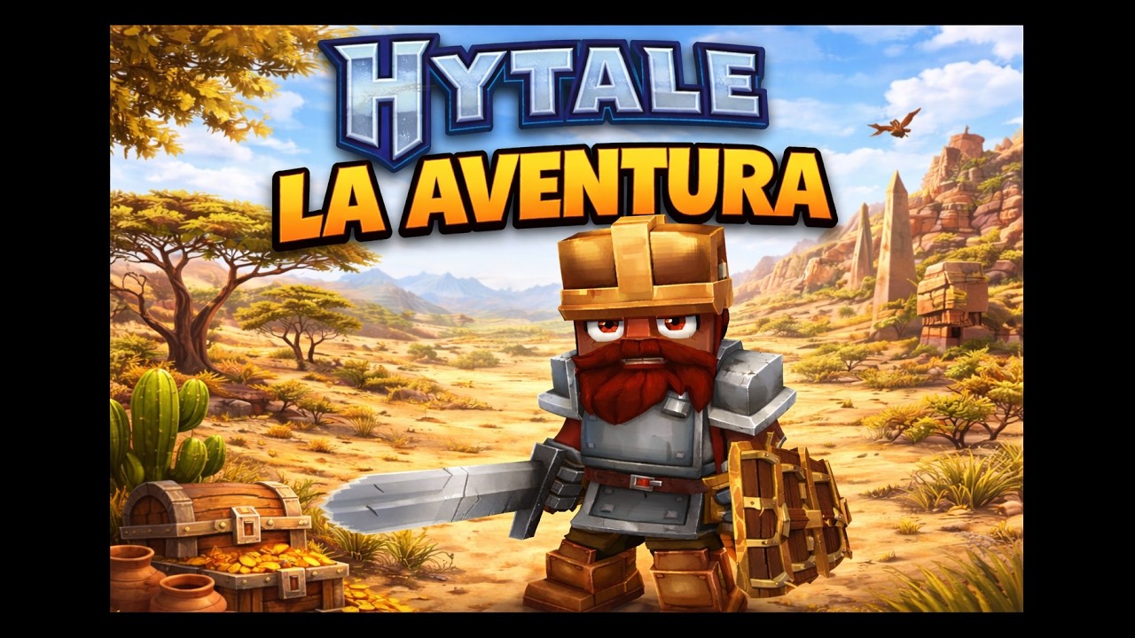 Hytale - La aventura | Thorium, desierto y...