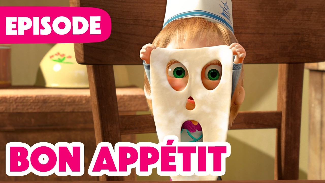 Masha and The Bear - Bon app&eacute;tit! 🥟 (Episode 24) New cartoon for kids 2016!