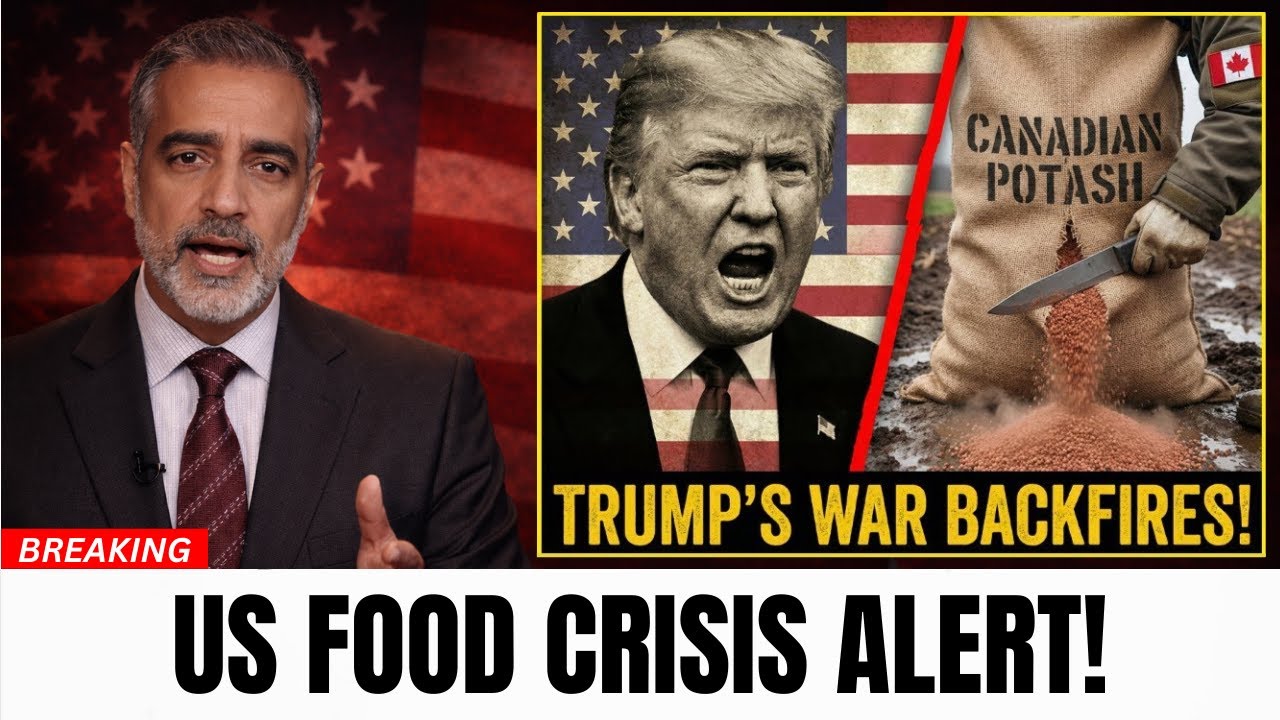 US Food Supply Collapse Warning  Trump&rsquo;s Potash War Backfires as Canada Cuts Supply