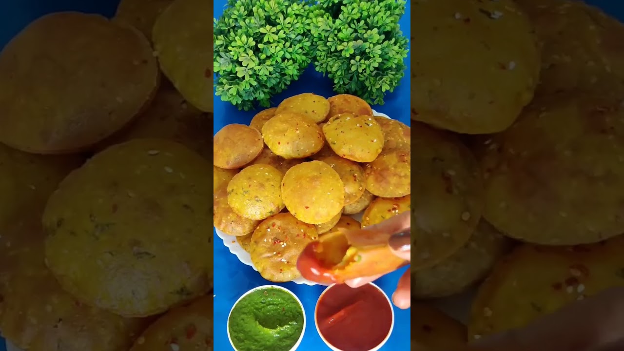 Masala Puri Recipe l सिर्फ 5 मिनट में चाय के साथ नाश्ते में बनायें #shorts #short #upasanacooking