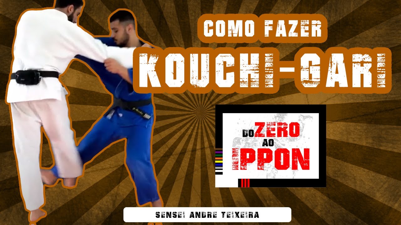 COMO FAZER KOUCHI-GARI - PASSO A PASSO - JUDÔ E JIU-JITSU