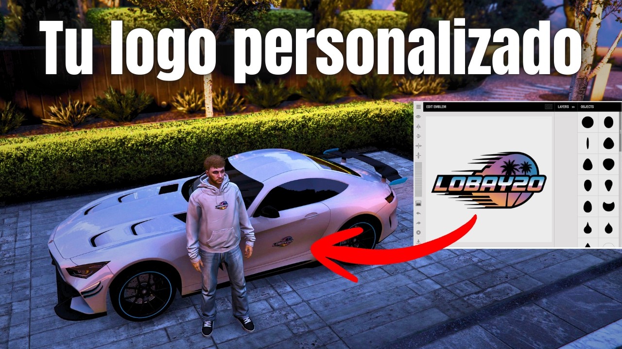 Cómo poner un LOGO PERSONALIZADO para la crew en GTA 5