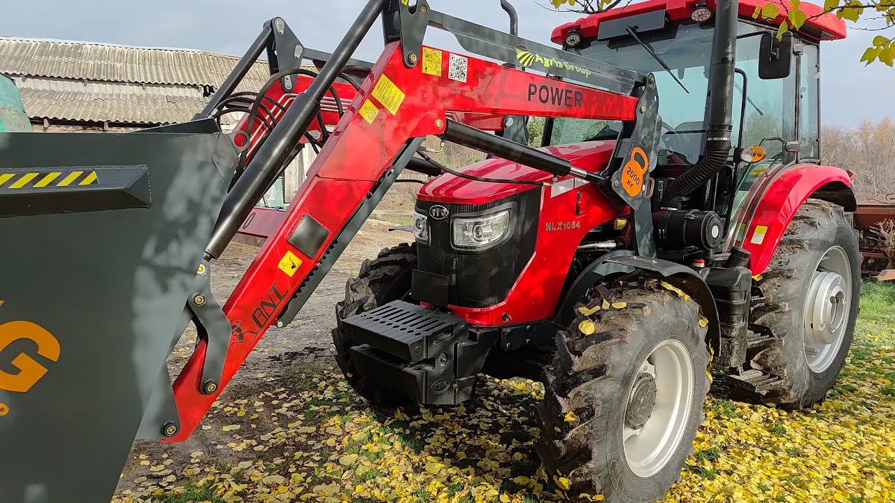 Розпаковка.ЗІП трактора YTO NLX 1054.